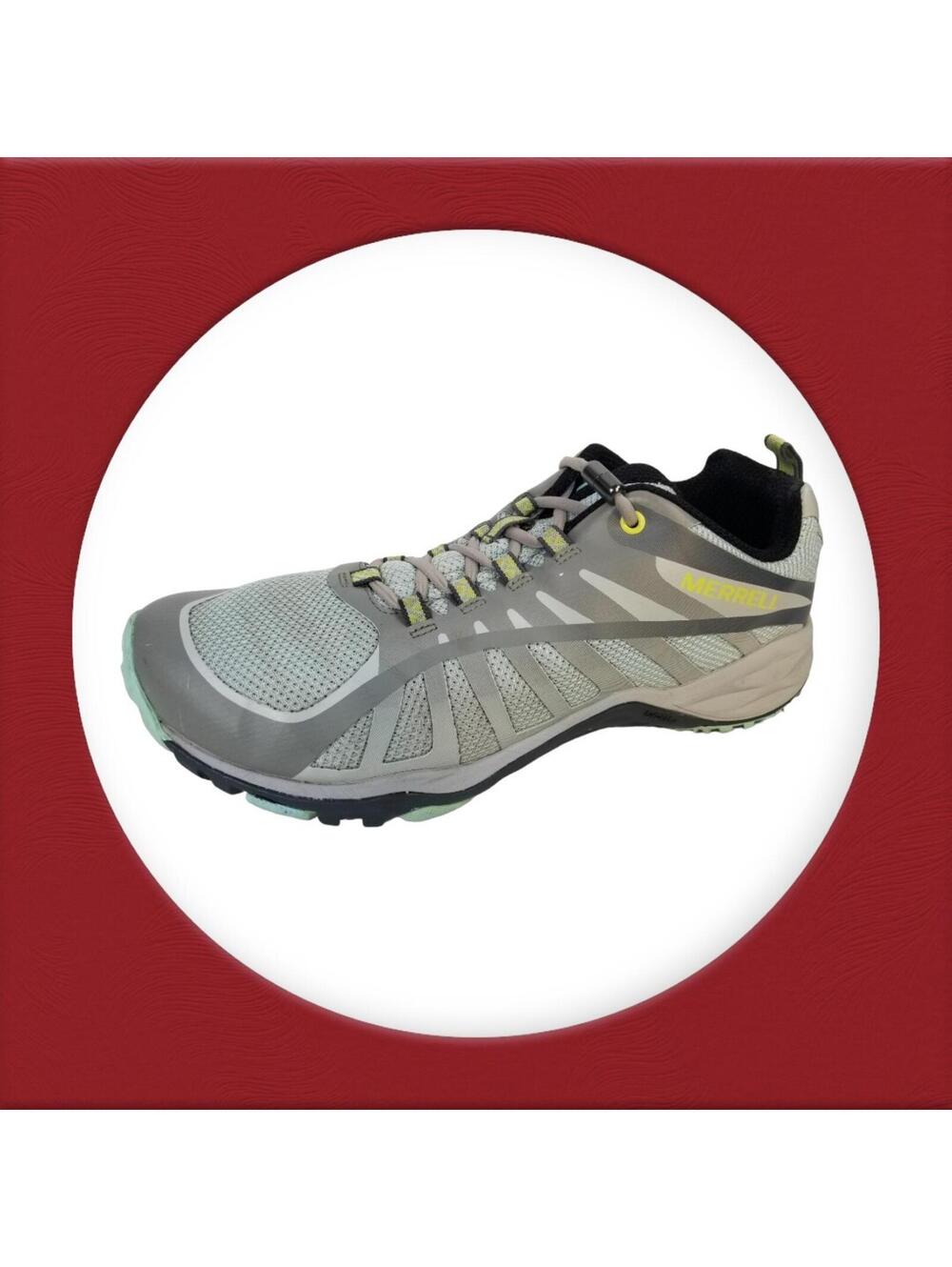 Merrell Women's Siren Edge Q2 Hiking Trail Shoe Paloma/Aqua 9.5M J19740
